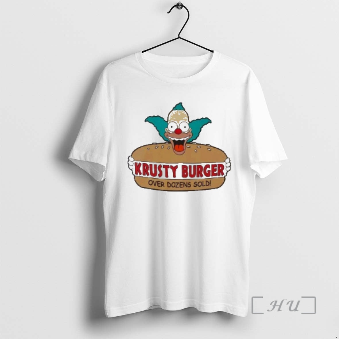 Officials The Simpsons Krusty Burger Logo T-Shirts, Hoodie, Sweatshirt | AU18TeeNovaLab.com