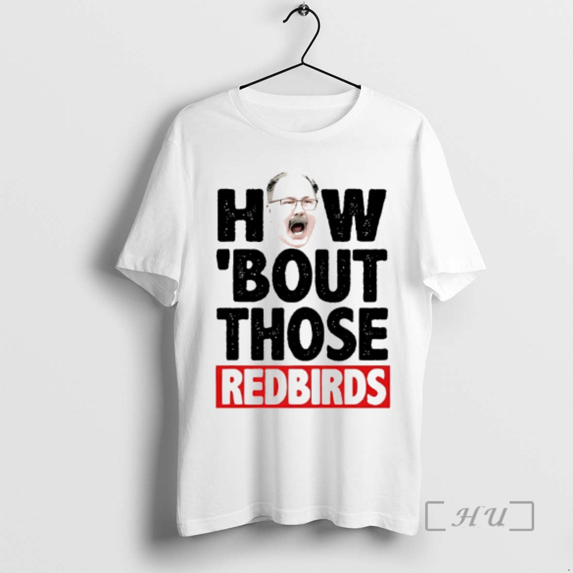 Officials The Spack Stache How Bout Those Redbirds T-Shirts, Hoodie, Sweatshirt | AU18TeeNovaLab.com