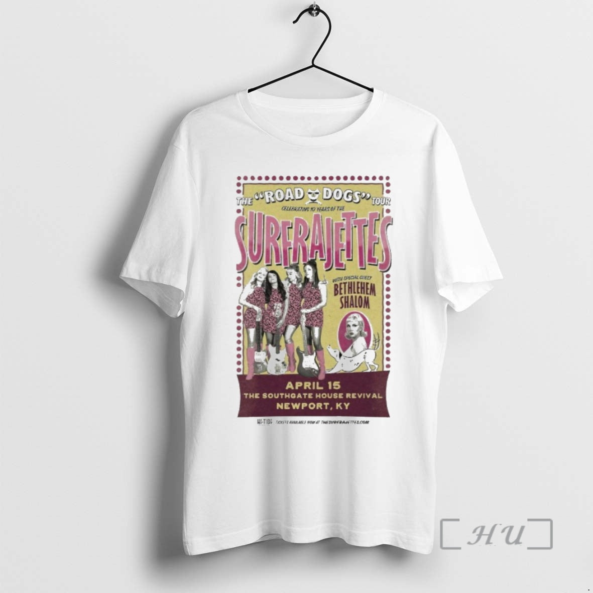 Officials The Surfrajettes Newport Ky Apr 15 Tour 2026 T-Shirts, Hoodie, Sweatshirt | AU18TeeNovaLab.com