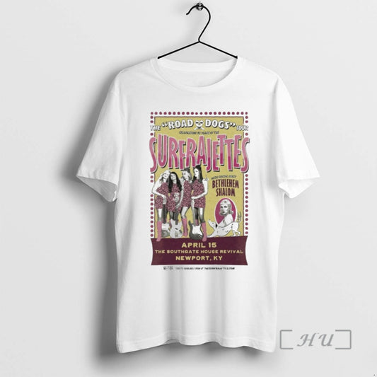 Officials The Surfrajettes Newport Ky Apr 15 Tour 2026 T-Shirts, Hoodie, Sweatshirt | AU18TeeNovaLab.com