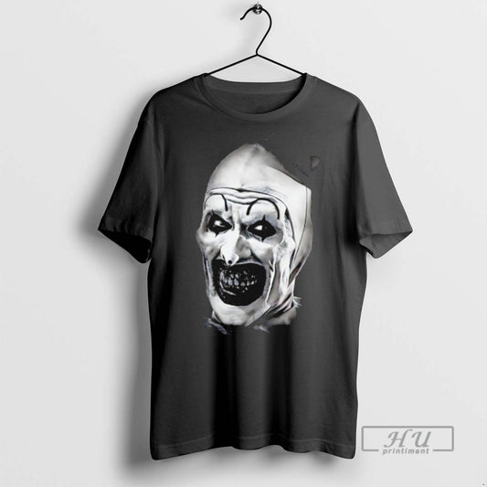 Officials The Terrifier Horror Character Big Face Halloween T Shirts