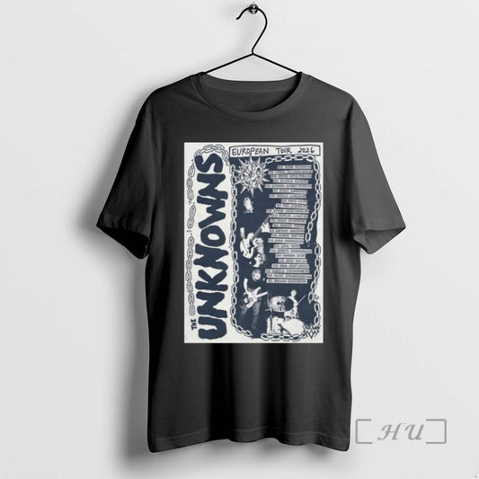 Officials The Unknowns Eu Tour 2026 T-Shirts, Hoodie, Sweatshirt | AU18TeeNovaLab.com