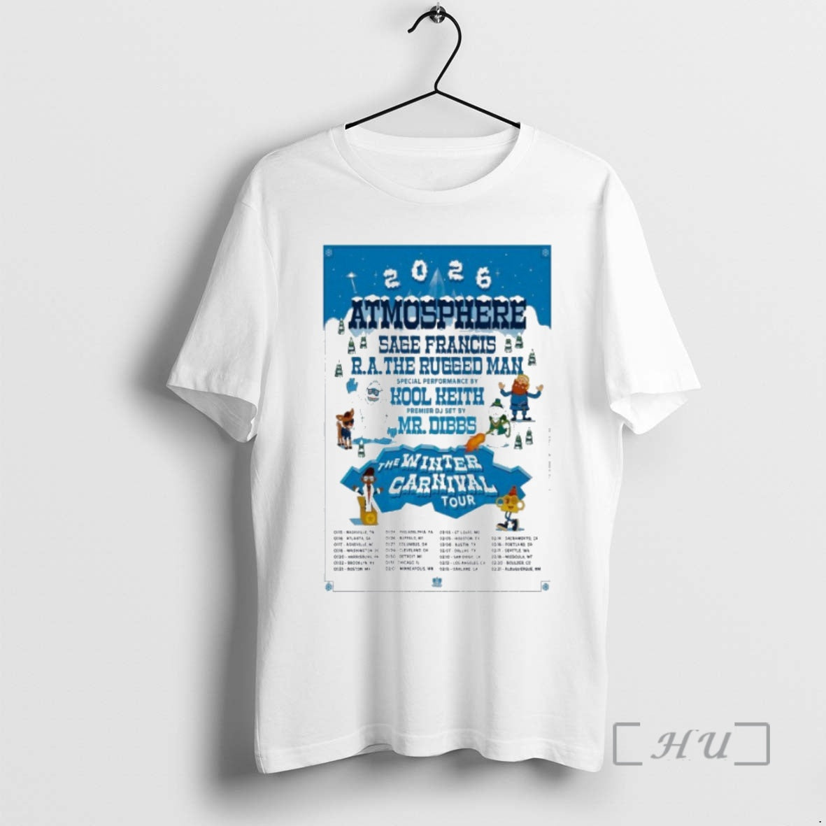 Officials The Winter Carnival Tour Jan Feb 2026 Atmosphere T-Shirts, Hoodie, Sweatshirt | AU18TeeNovaLab.com