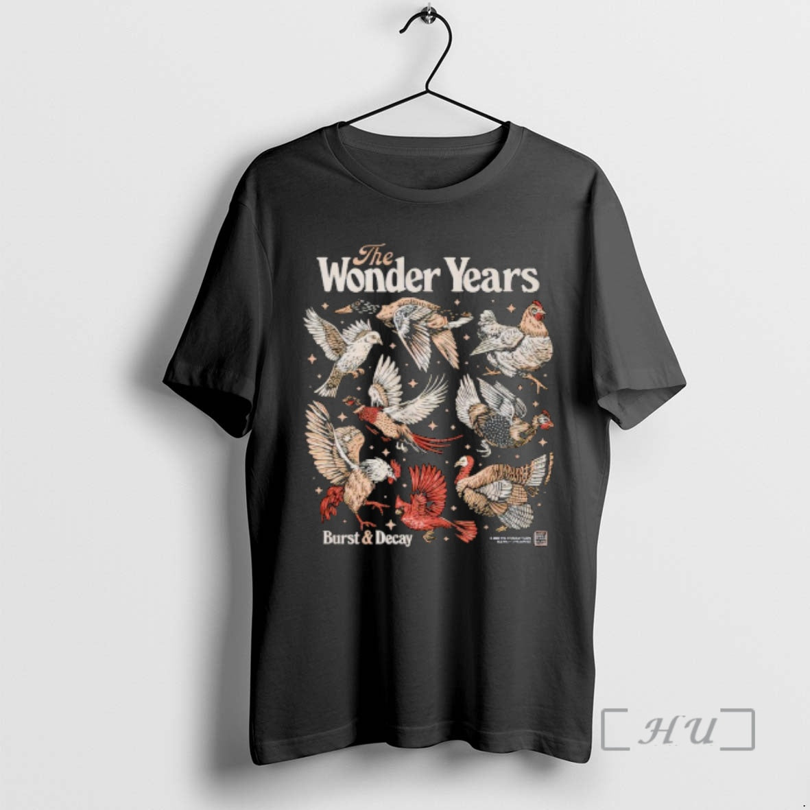 Officials The Wonder Years Bird Collage T-Shirts, Hoodie, Sweatshirt | AU18TeeNovaLab.com