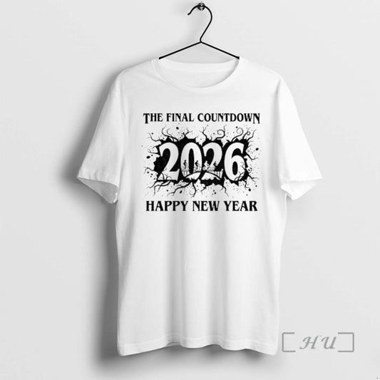 Officials The Final Countdown 2026 Happy New Year T-Shirts, Hoodie, Sweatshirt | AU18TeeNovaLab.com