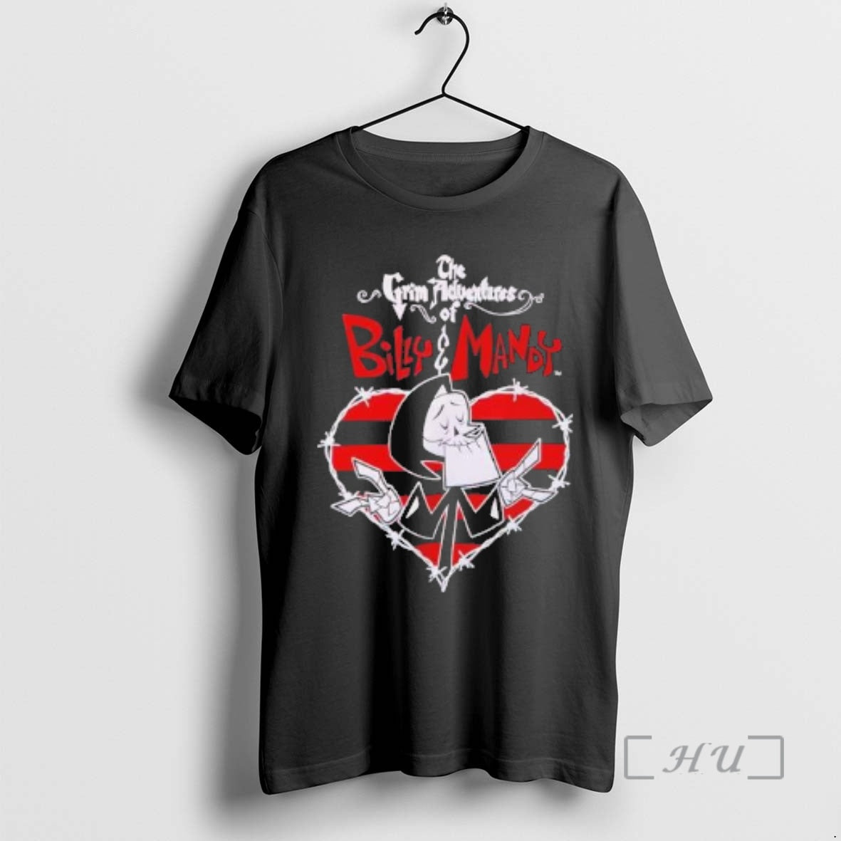 Officials The Grim Adventures Of Billy And Mandy Grim Heart T-Shirts, Hoodie, Sweatshirt | AU18TeeNovaLab.com