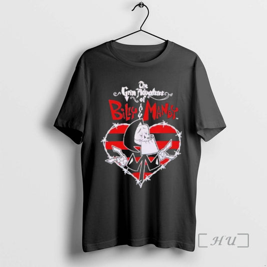Officials The Grim Adventures Of Billy And Mandy Grim Heart T-Shirts, Hoodie, Sweatshirt | AU18TeeNovaLab.com