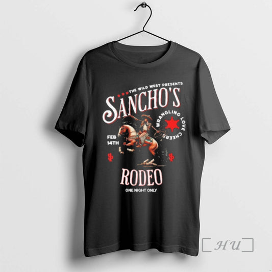 Officials The Wild West Presents Sanchos Rodeo T-Shirts, Hoodie, Sweatshirt | AU18TeeNovaLab.com