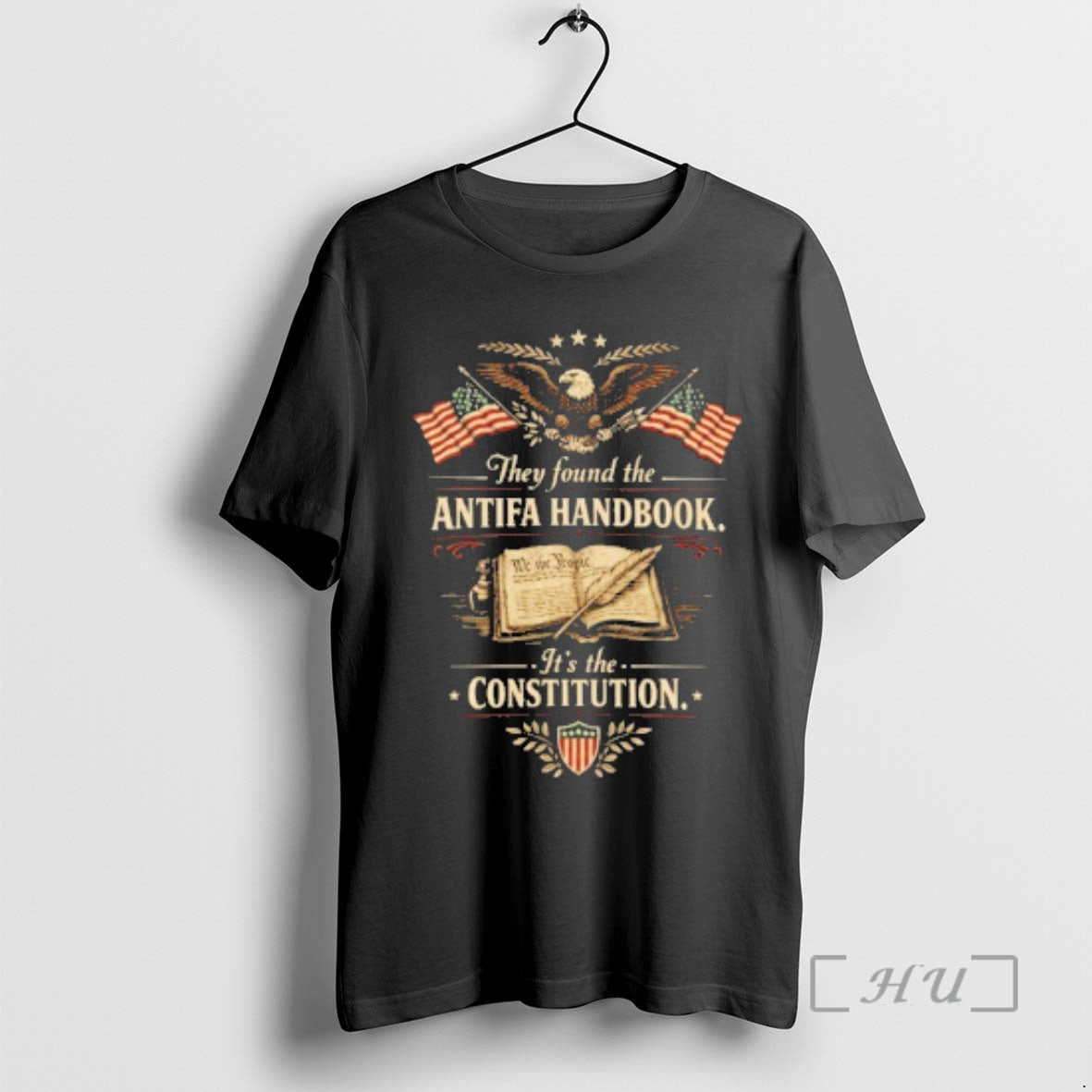 Officials They Found The Antifa Handbook Its The Constitution Usa T-Shirts, Hoodie, Sweatshirt | AU18TeeNovaLab.com