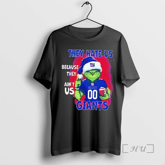 Officials They Hate Us Because They Aint Us New York Giants Grinch Santa Premium