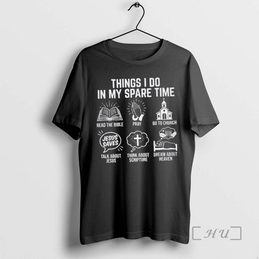 Officials Things I Do In My Spare Time With Jesus T-Shirts, Hoodie, Sweatshirt | AU18TeeNovaLab.com