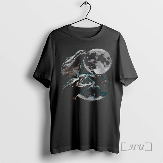 Officials Three Alligator Moon Funny Meme T-Shirts, Hoodie, Sweatshirt | AU18TeeNovaLab.com