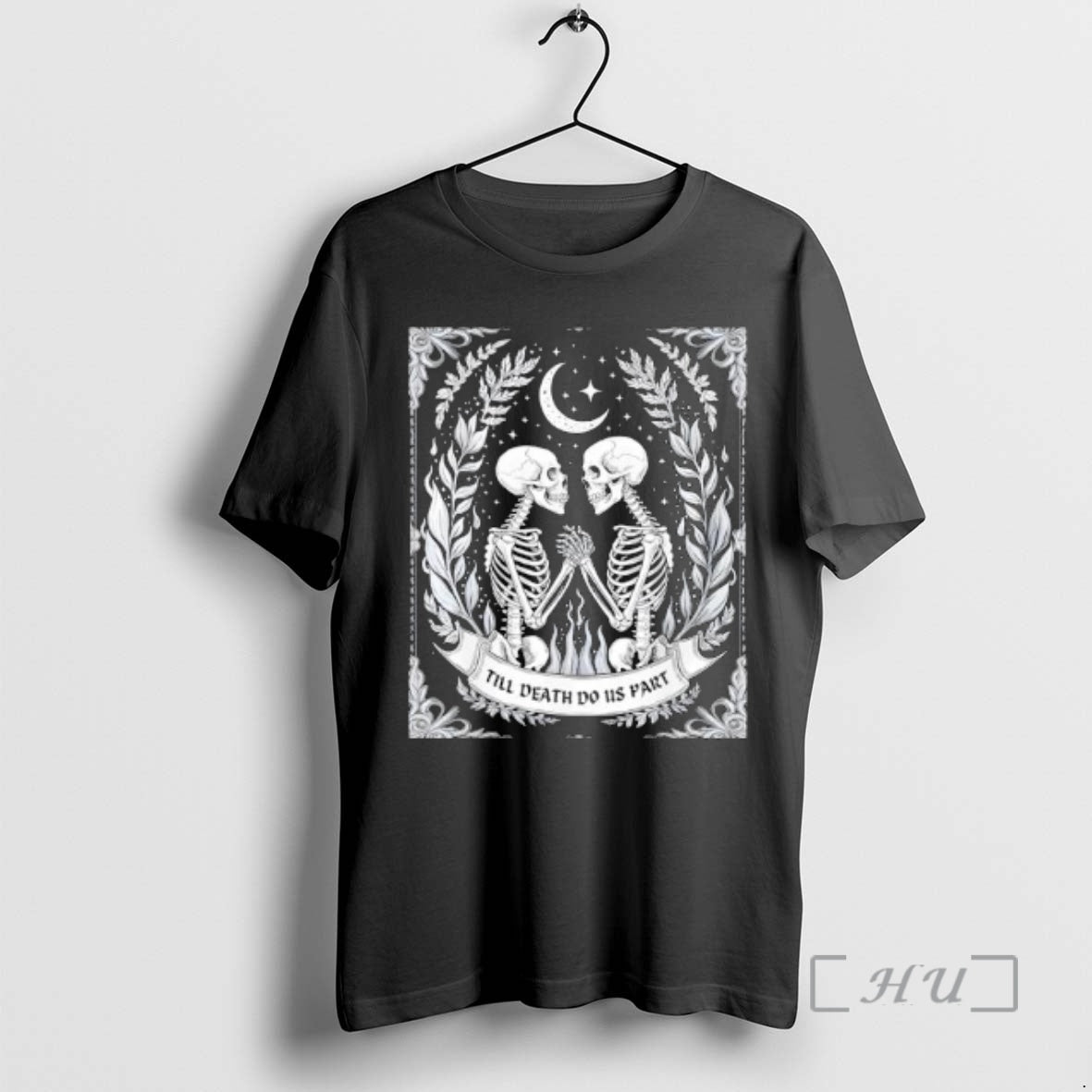 Officials Till Death Do Us Part Spooky Season Happy Halloween Skeleton Premium T Shirts Sweater Hoodie, Sweatshirt