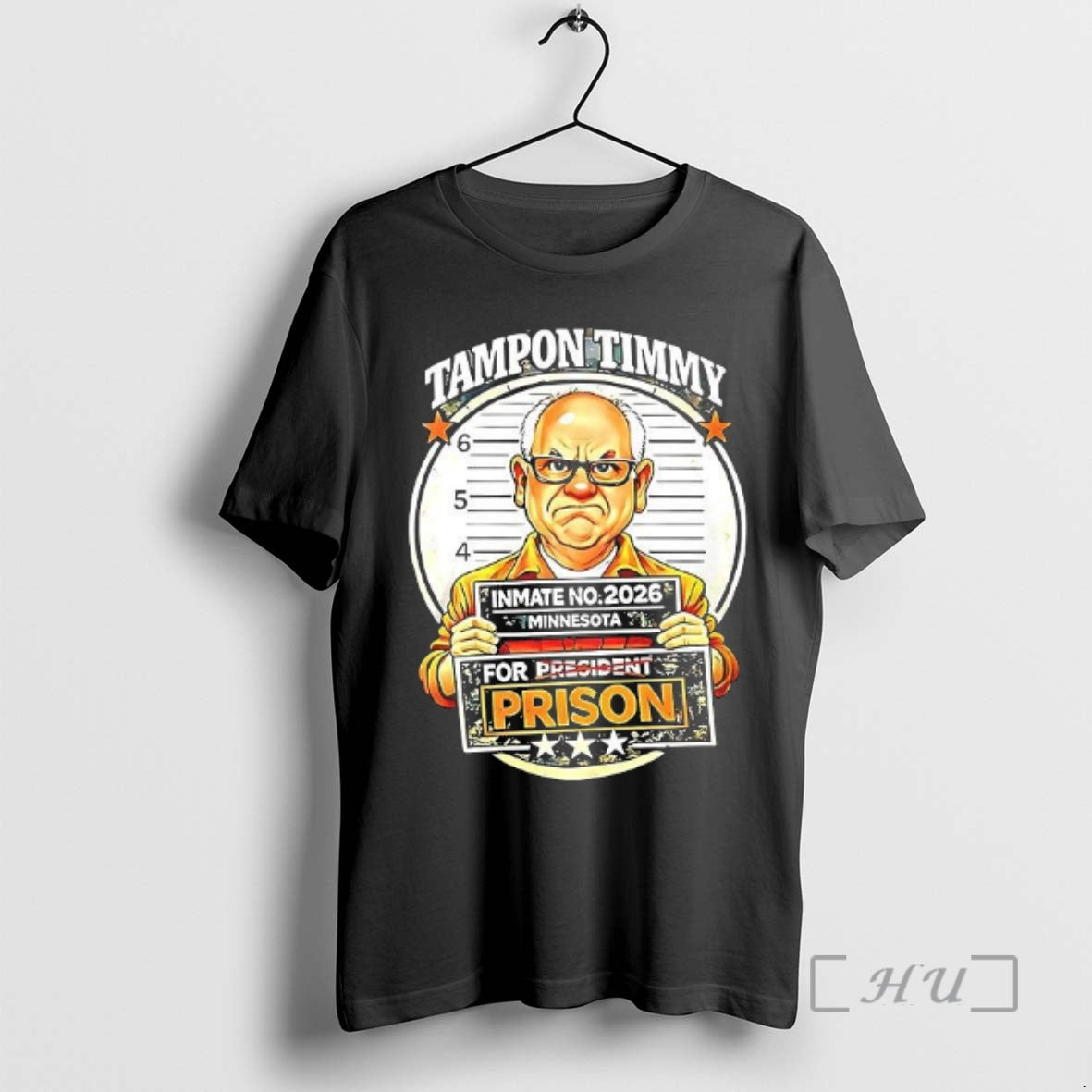 Officials Tim Walz Tampon Tim For Prison Inmate No 2026 Woman Premium T Shirts Sweater Hoodie, Sweatshirt