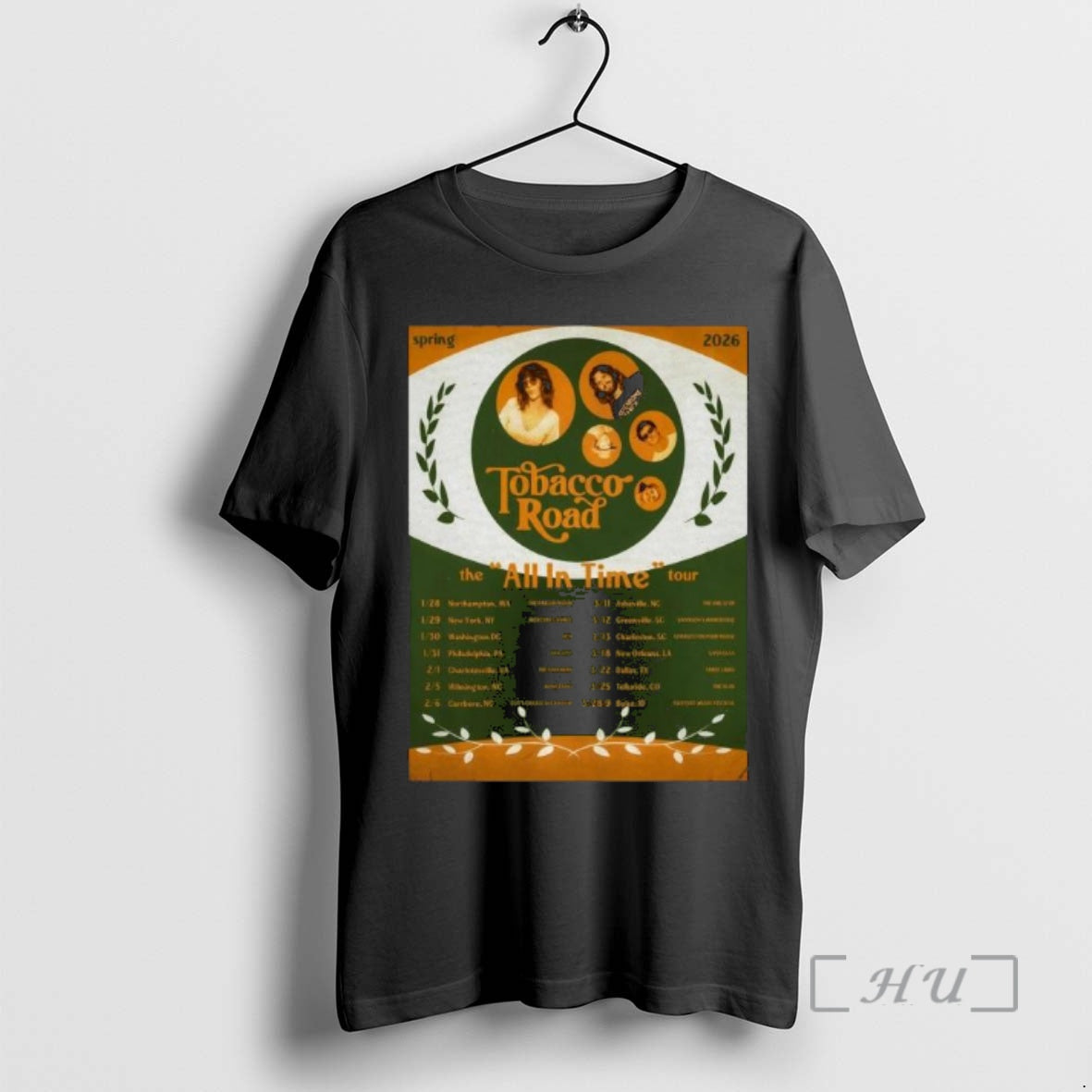 Officials Tobacco Road The All In Time Tour Spring 2026 T-Shirts, Hoodie, Sweatshirt | AU18TeeNovaLab.com