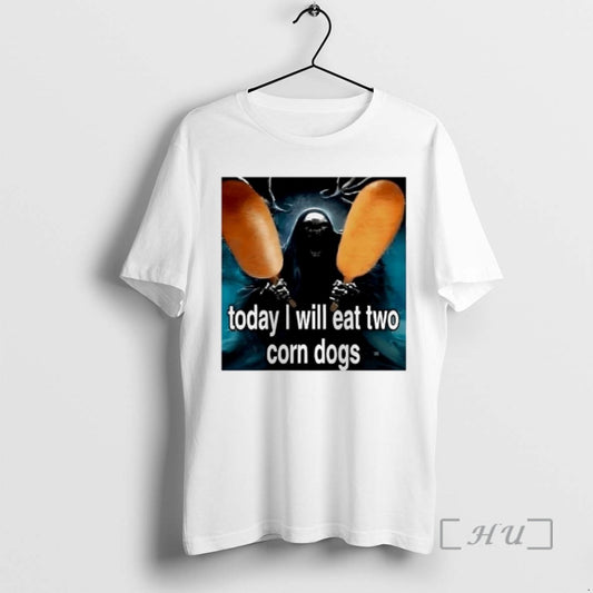 Officials Today I Will Eat Two Corndogs Skeleton Graphic T-Shirts, Hoodie, Sweatshirt | AU18TeeNovaLab.com