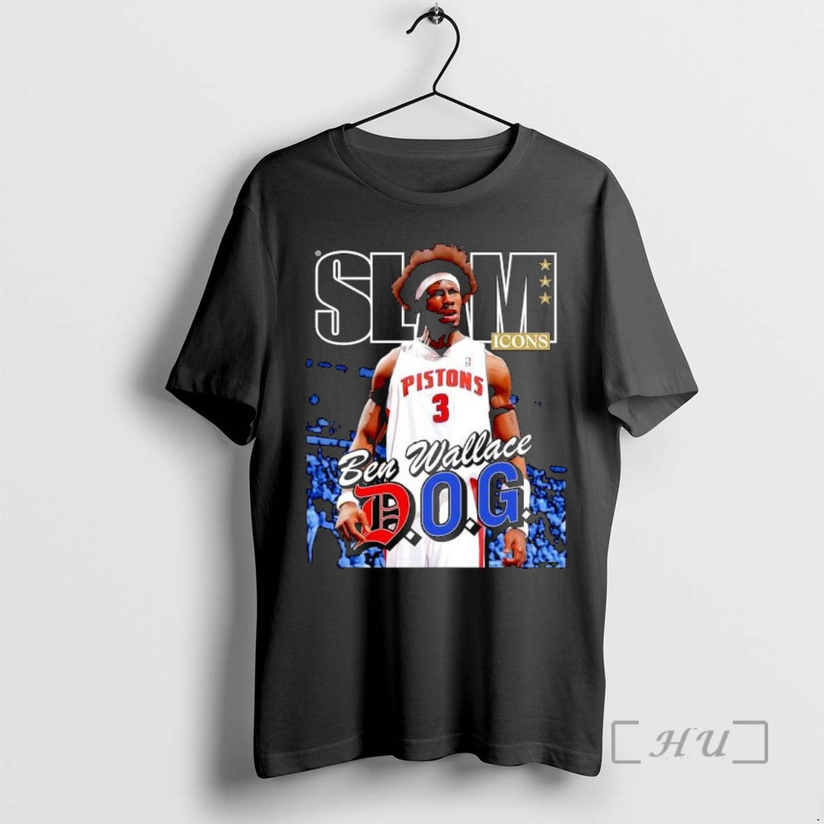 Officials Top Slam Icons Nba Champion Ben Wallace D O T-Shirts, Hoodie, Sweatshirt | AU18TeeNovaLab.com