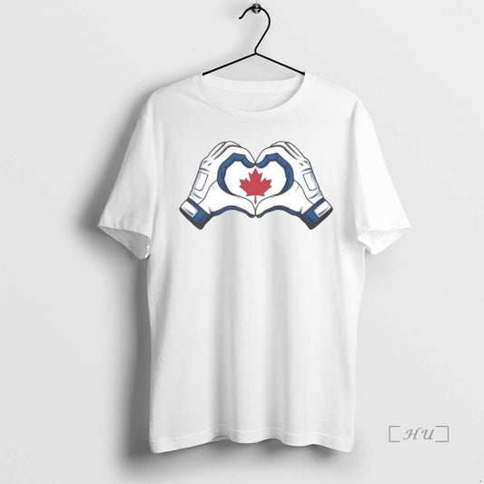 Officials Toronto Blue Jays Canada Heart Hands Ornaments