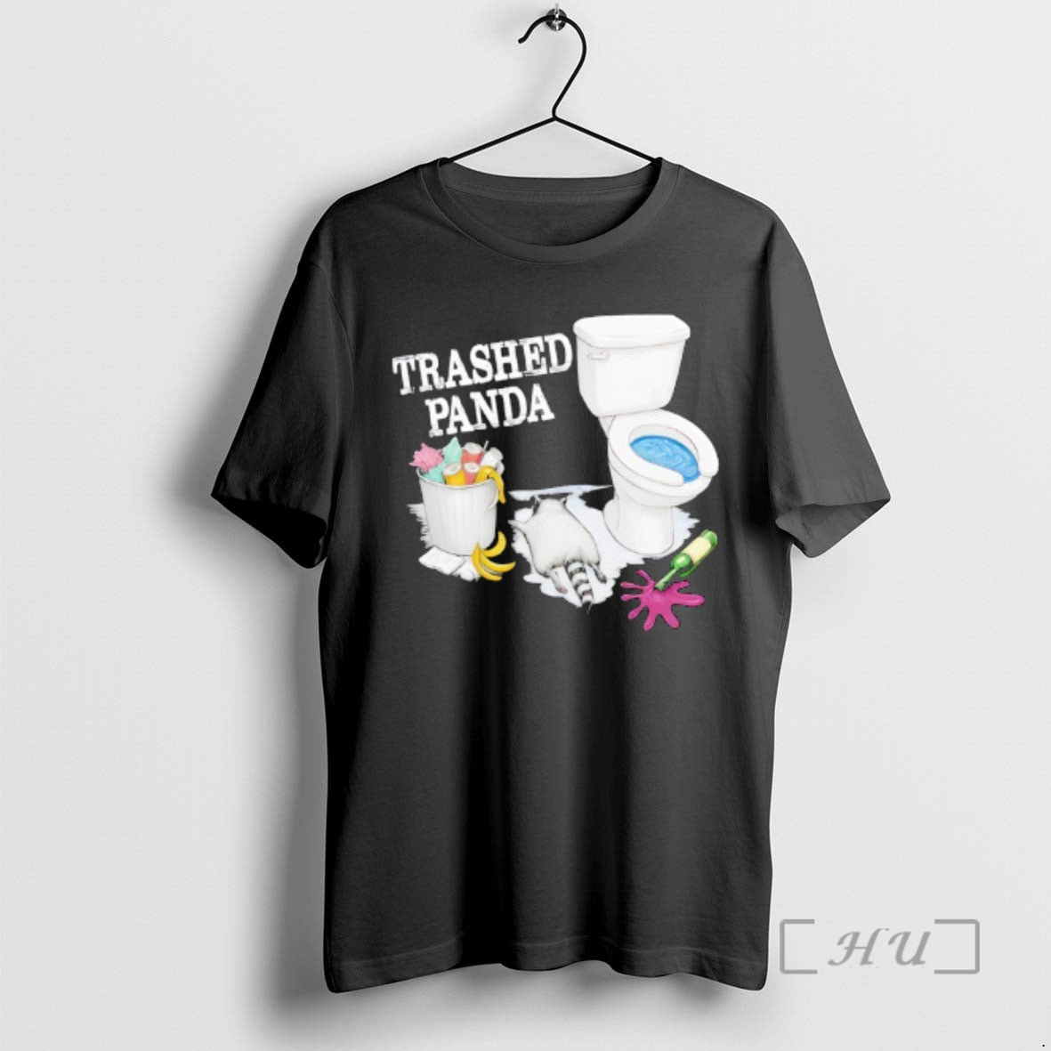 Officials Trashed Panda Funny Drunk Raccoon Funny T-Shirts, Hoodie, Sweatshirt | AU18TeeNovaLab.com