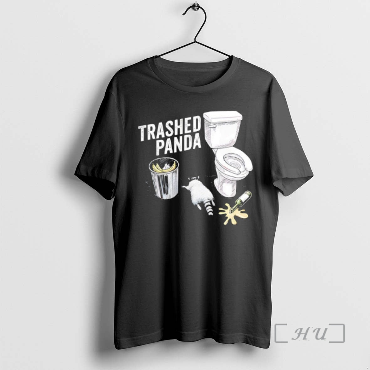 Officials Trashed Panda Funny Drunk Raccoon T-Shirts, Hoodie, Sweatshirt | AU18TeeNovaLab.com