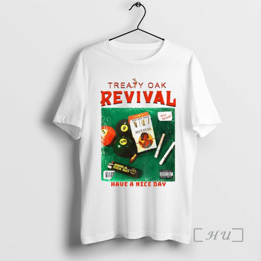 Officials Treaty Oak Revival Band Have A Nice Day World Tour Premium T Shirts Sweater Hoodie, Sweatshirt | AU18TeeNovaLab.com
