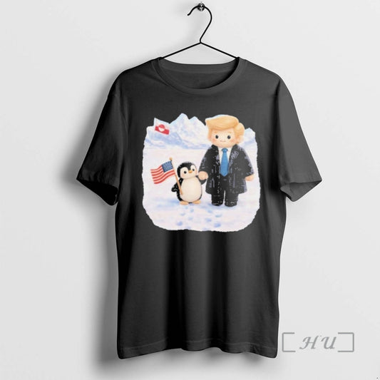Officials Trump And Penguin Greenland T-Shirts, Hoodie, Sweatshirt | AU18TeeNovaLab.com