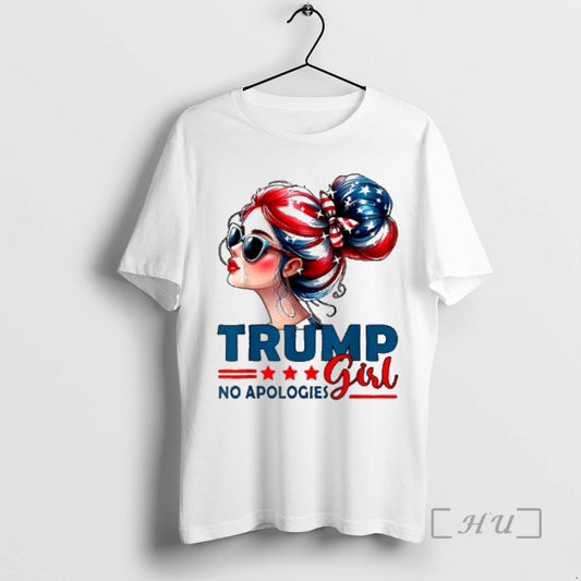 Officials Trump Girl No Apologies T-Shirts, Hoodie, Sweatshirt | AU18TeeNovaLab.com