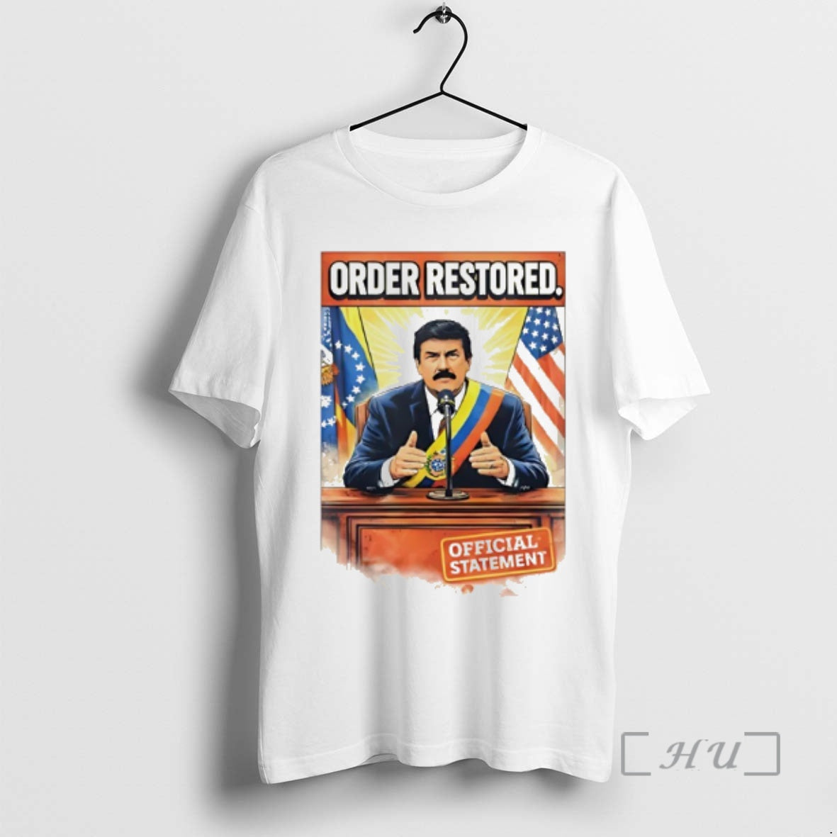 Officials Trump Order Restored Statement Political Satire T-Shirts, Hoodie, Sweatshirt | AU18TeeNovaLab.com