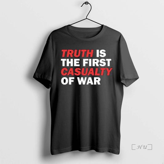 Officials Truth Is The First Casualty Of War Ornaments T-Shirts, Hoodie, Sweatshirt | AU18TeeNovaLab.com