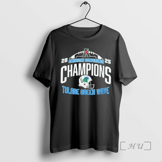 Officials Tulane Green Wave 2025 Aac Football Champions Limited Edition T-Shirts, Hoodie, Sweatshirt | AU18TeeNovaLab.com