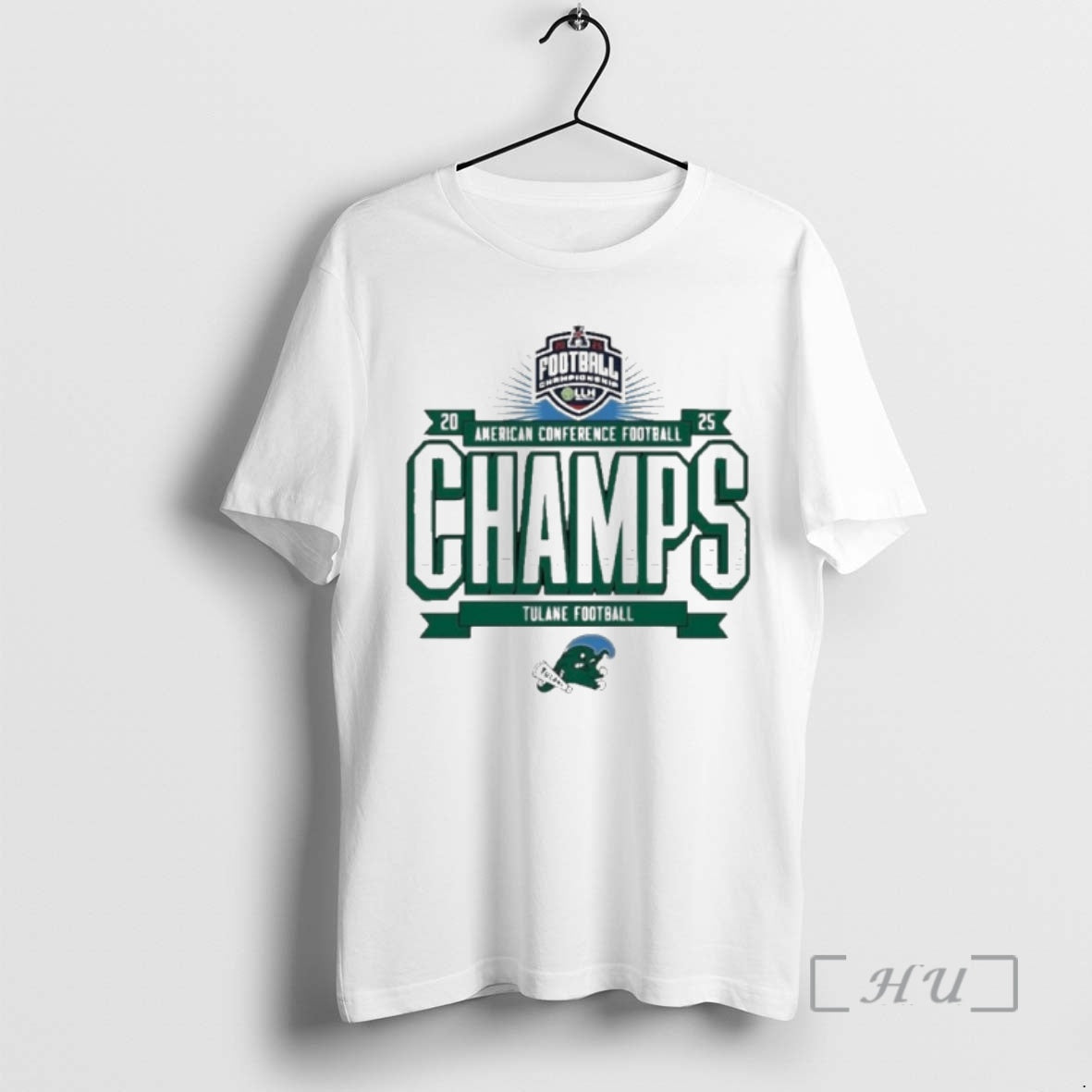 Officials Tulane Green Wave 2025 American Conference Football Champions T-Shirts, Hoodie, Sweatshirt | AU18TeeNovaLab.com
