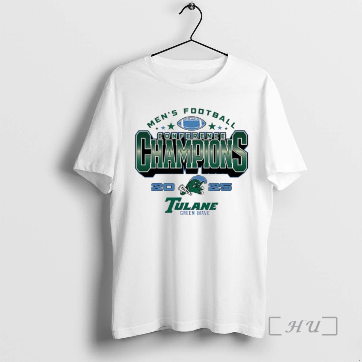 Officials Tulane Green Wave 2025 Mens Football Conference Champions T-Shirts, Hoodie, Sweatshirt | AU18TeeNovaLab.com