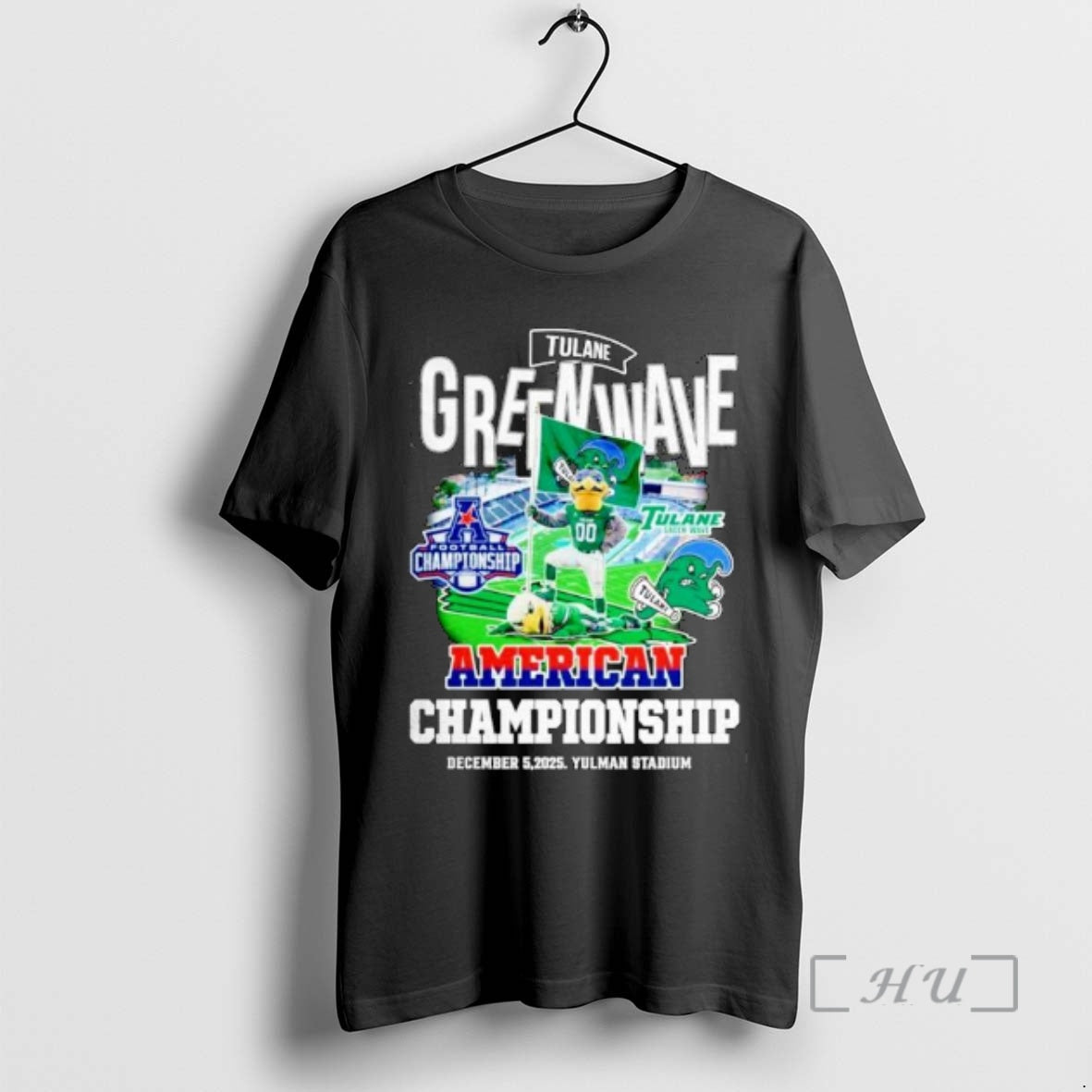 Officials Tulane Green Wave American Championship 2025 Victory Ornaments T-Shirts, Hoodie, Sweatshirt | AU18TeeNovaLab.com