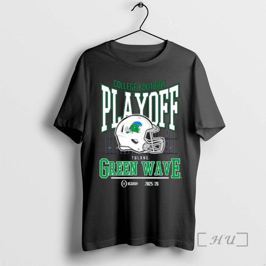 Officials Tulane Green Wave College Football Playoff 2025 26 Playoff Bound Ornaments Premium T Shirts Hoodie, Sweatshirt