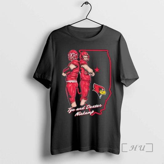 Officials Tye And Dexter Niekamp Louisville Cardinals Two Football Players T-Shirts, Hoodie, Sweatshirt | AU18TeeNovaLab.com