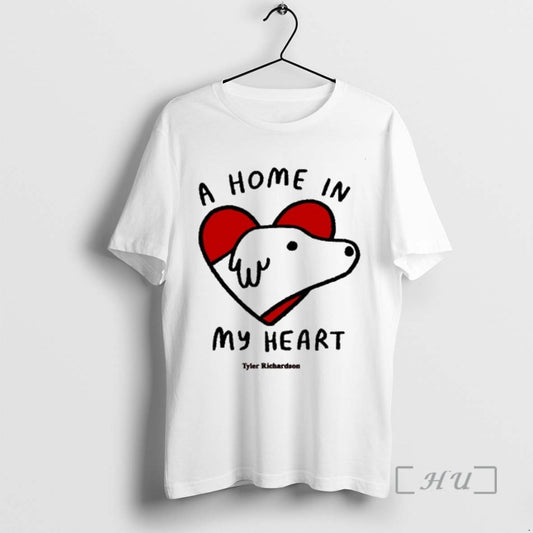 Officials Tyler Richardson A Home In My Heart Dog T-Shirts, Hoodie, Sweatshirt | AU18TeeNovaLab.com