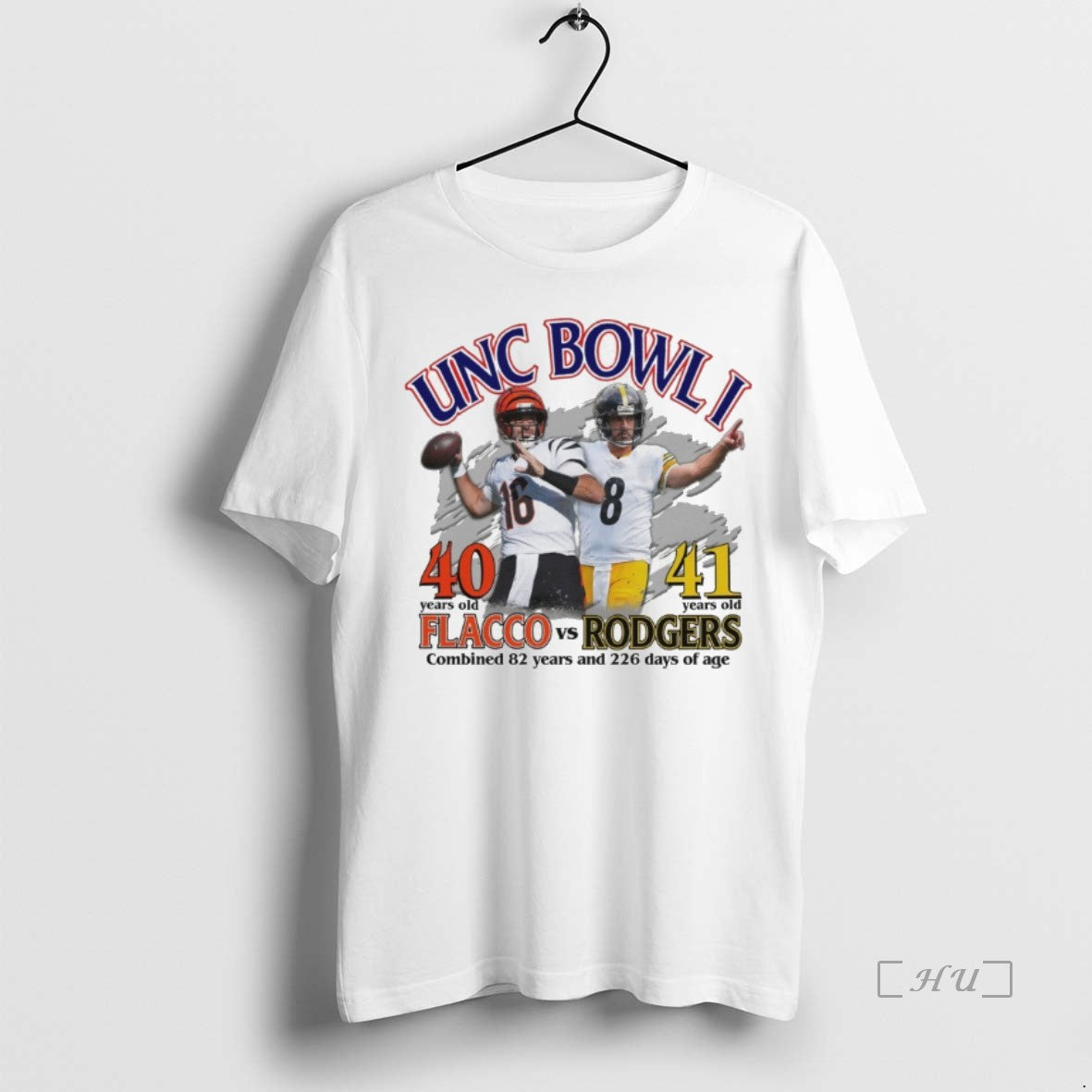 Officials Unc Bowl 40 Years Old Joe Flacco And 41 Years Old Aaron Rodgers