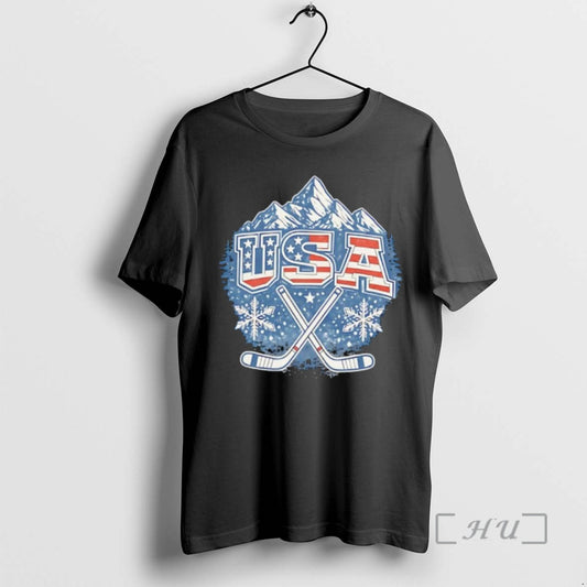 Officials Usa Patriotic Winter Games Ice Hockey T-Shirts, Hoodie, Sweatshirt | AU18TeeNovaLab.com
