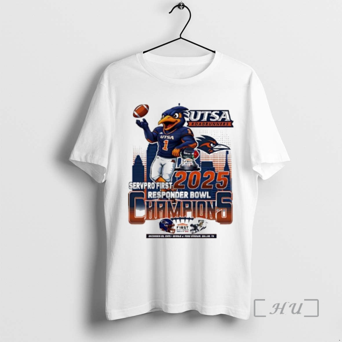 Officials Utsa Roadrunners 2025 Servpro First Responder Bowl Champions T-Shirts, Hoodie, Sweatshirt | AU18TeeNovaLab.com