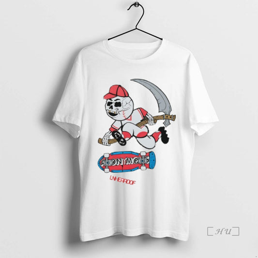 Officials Unheardof Reaper Skater Baseball Graphic T-Shirts, Hoodie, Sweatshirt | AU18TeeNovaLab.com