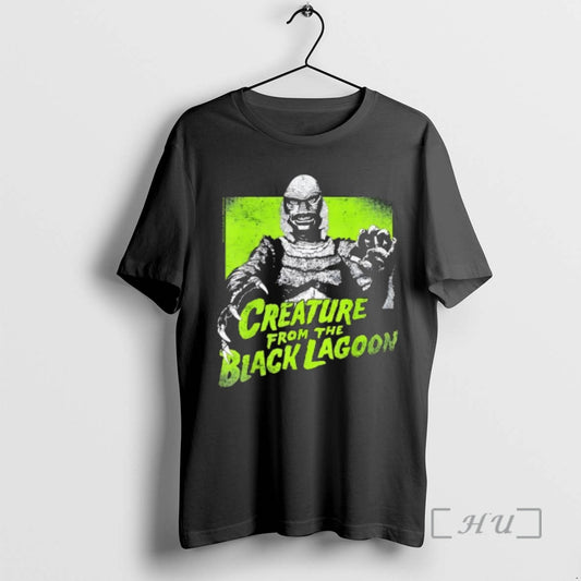 Officials Universal Monsters Creature From The Black Lagoon Green T-Shirts, Hoodie, Sweatshirt | AU18TeeNovaLab.com