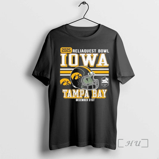 Officials University Of Iowa Hawkeyes Football 2025 Reliaquest Bowl Bound T-Shirts, Hoodie, Sweatshirt | AU18TeeNovaLab.com