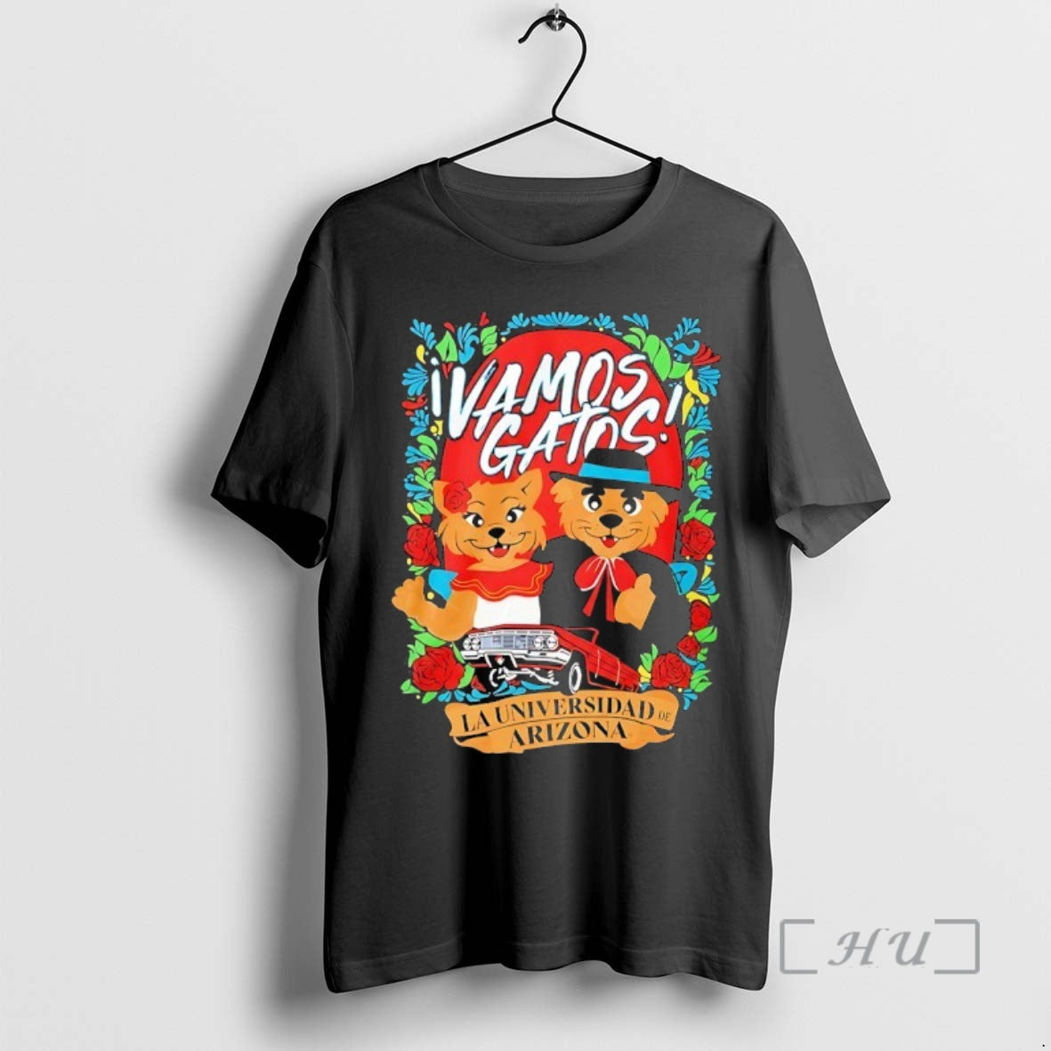 Officials Vamos Gatos La Universidad De Arizona T-Shirts, Hoodie, Sweatshirt | AU18TeeNovaLab.com