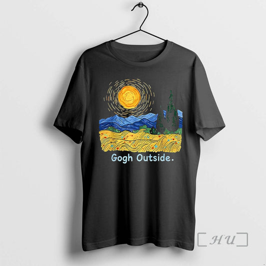 Officials Van Gogh Outside Starry Night Parody T-Shirts, Hoodie, Sweatshirt | AU18TeeNovaLab.com
