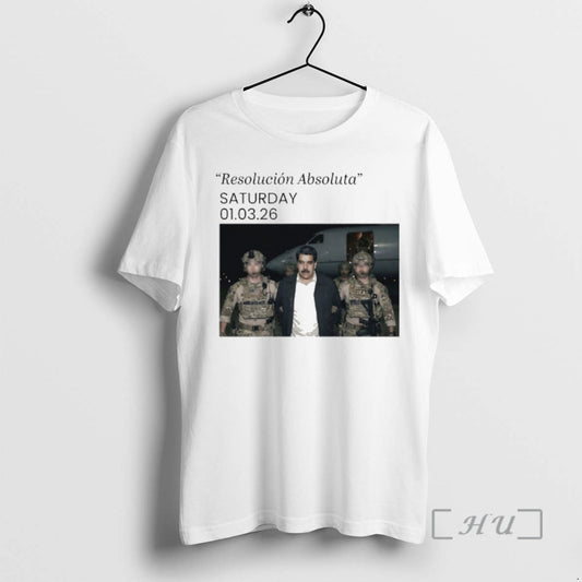 Officials Venezuela Maduro Resolucion Absoluta Saturday 01 03 26 T-Shirts, Hoodie, Sweatshirt | AU18TeeNovaLab.com
