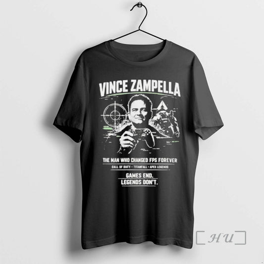 Officials Vince Zampella The Man Who Changed Fps Forever T-Shirts, Hoodie, Sweatshirt | AU18TeeNovaLab.com