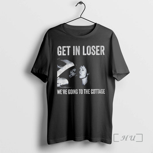 Officials Vintage Get In Loser Were Going To The Cottage Movie Lover Premium T Shirts Hoodie, Sweatshirt | AU18TeeNovaLab.com