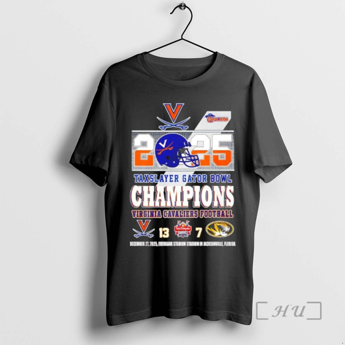 Officials Virginia Cavaliers 2025 Texaslayer Gator Bowl Champions 13 7 Score Premium T Shirts Sweater Hoodie, Sweatshirt