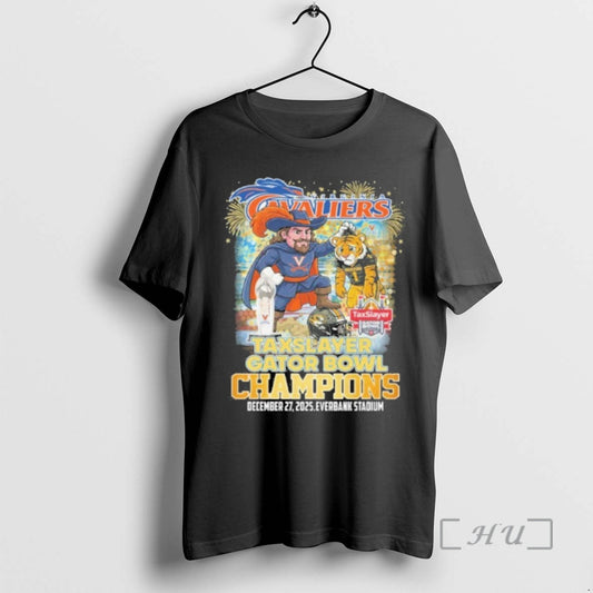 Officials Virginia Cavaliers Mascot Taxslayer Gator Bowl Champions T-Shirts, Hoodie, Sweatshirt | AU18TeeNovaLab.com