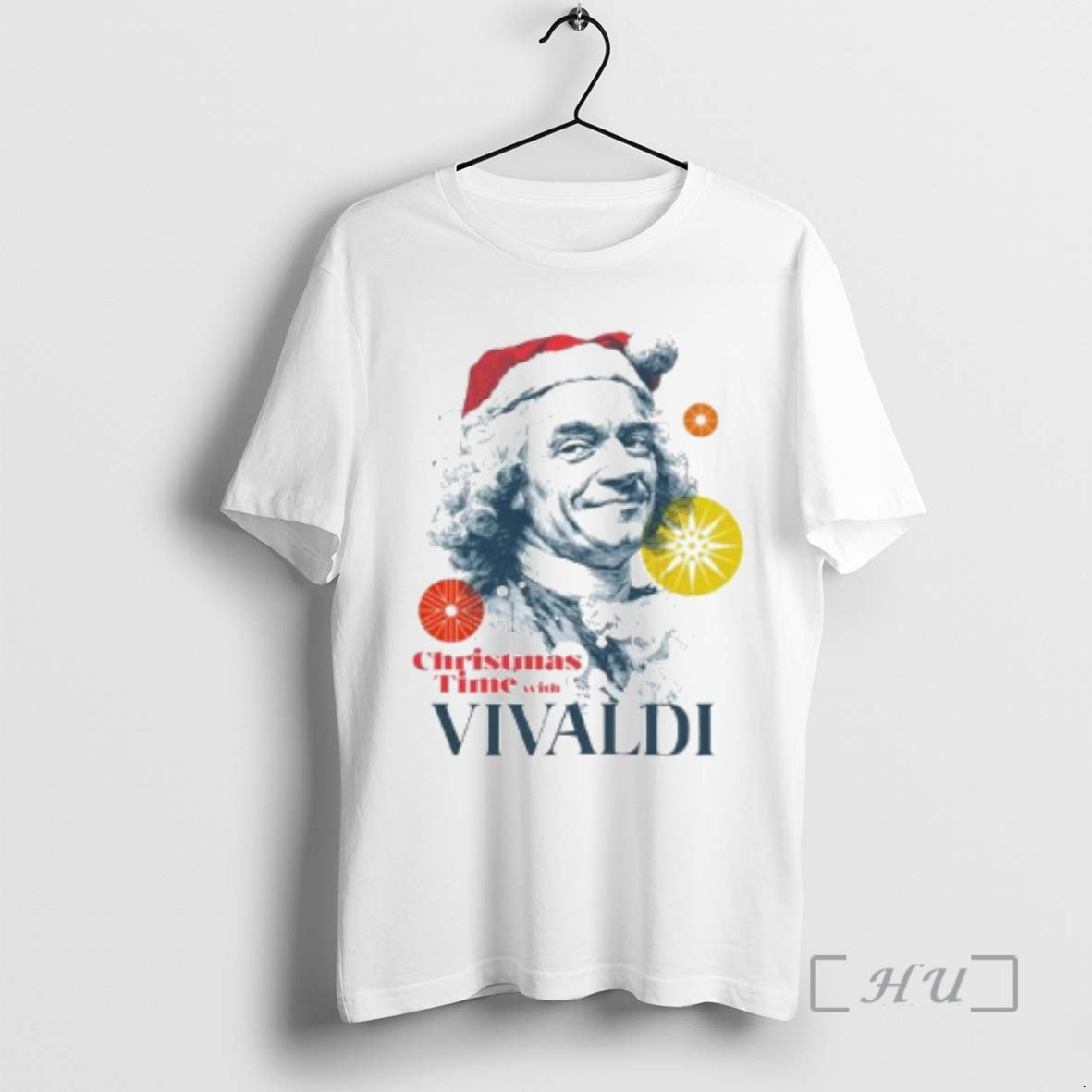 Officials Vivaldi With Santa Hat Christmas Time Ornaments T-Shirts, Hoodie, Sweatshirt | AU18TeeNovaLab.com